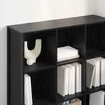 Casa si Gradina - Mobilier - Biblioteci si rafturi - Biblioteci - Dulap pentru carti Stejar Negru 99.5 x 30 x 108.5 cm - Infinity.ro