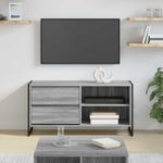 Casa si Gradina - Mobilier - Comode si corpuri - Comode - Cabinet TV Gri Sonoma 100 x 36 x 49,5 cm Lemn compozit - Infinity.ro