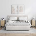 Casa si Gradina - Mobilier - Comode si corpuri - Noptiere - Noptiera 2 pcs Sonoma 39,5 x 30 x 50 cm Lemn compozit - Infinity.ro