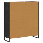 Casa si Gradina - Mobilier - Biblioteci si rafturi - Biblioteci - Dulap pentru carti Stejar Negru 99.5 x 30 x 108.5 cm - Infinity.ro