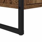 Casa si Gradina - Mobilier - Mobilier baie - Corpuri baie - Dulap de Baie cu usa Lemn Vechi 60 x 30 x 60 cm Lemn compozit - Infinity.ro