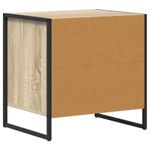 Casa si Gradina - Mobilier - Comode si corpuri - Noptiere - Noptiera cu sertar 2 pcs Sonoma 50 x 39,5 x 50 cm Lemn compozit - Infinity.ro