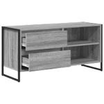 Casa si Gradina - Mobilier - Comode si corpuri - Comode - Cabinet TV Gri Sonoma 100 x 36 x 49,5 cm Lemn compozit - Infinity.ro
