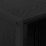 Casa si Gradina - Mobilier - Biblioteci si rafturi - Biblioteci - Dulap pentru carti Stejar Negru 99.5 x 30 x 108.5 cm - Infinity.ro