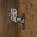 Casa si Gradina - Mobilier - Mobilier baie - Corpuri baie - Dulap de Baie cu usa Lemn Vechi 60 x 30 x 60 cm Lemn compozit - Infinity.ro