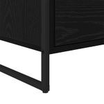 Casa si Gradina - Mobilier - Comode si corpuri - Comode - Bufet cu sertar Stejar Negru 79 x 36 x 75.5 cm Lemn compozit - Infinity.ro
