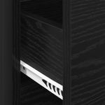 Casa si Gradina - Mobilier - Comode si corpuri - Comode - Bufet cu sertar Stejar Negru 79 x 36 x 75.5 cm Lemn compozit - Infinity.ro