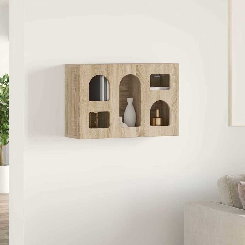 Casa si Gradina - Mobilier - Dulapuri si sifoniere - Dulapuri - Dulap suspendat Stejar Sonoma 60 x 20 x 40 cm Lemn compozit - Infinity.ro