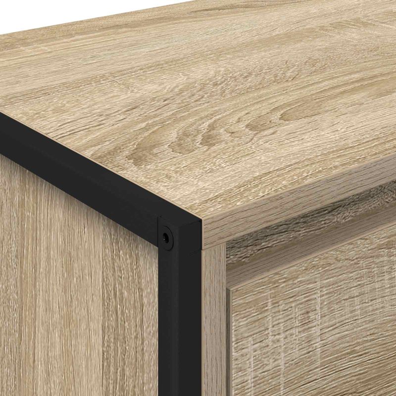 Casa si Gradina - Mobilier - Comode si corpuri - Noptiere - Noptiera 2 pcs Sonoma 39,5 x 30 x 50 cm Lemn compozit - Infinity.ro