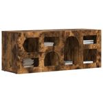 Casa si Gradina - Mobilier - Comode si corpuri - Comode - Cabinet TV Stejar fumuriu 100 x 35 x 40 cm Lemn compozit - Infinity.ro