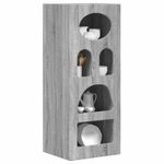 Casa si Gradina - Mobilier - Comode si corpuri - Comode - Bufet Gri Sonoma 40 x 35 x 100,5 cm Lemn compozit - Infinity.ro