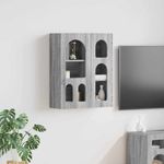 Casa si Gradina - Mobilier - Dulapuri si sifoniere - Dulapuri - Dulap suspendat Gri Sonoma 59 x 20 x 71.5 cm Lemn compozit - Infinity.ro