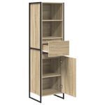 Casa si Gradina - Mobilier - Comode si corpuri - Comode - Dulap pentru carti Sonoma 43 x 36 x 150.5 cm Lemn compozit - Infinity.ro