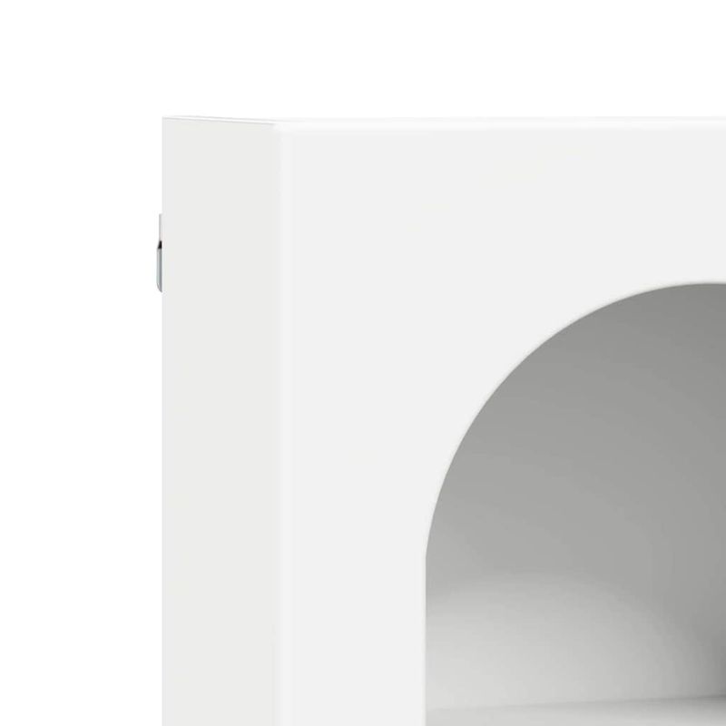 Casa si Gradina - Mobilier - Dulapuri si sifoniere - Dulapuri - Dulap suspendat cu raft Alb 59 x 20 x 71.5 cm Lemn compozit - Infinity.ro