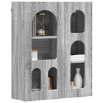 Casa si Gradina - Mobilier - Dulapuri si sifoniere - Dulapuri - Dulap suspendat Gri Sonoma 59 x 20 x 71.5 cm Lemn compozit - Infinity.ro