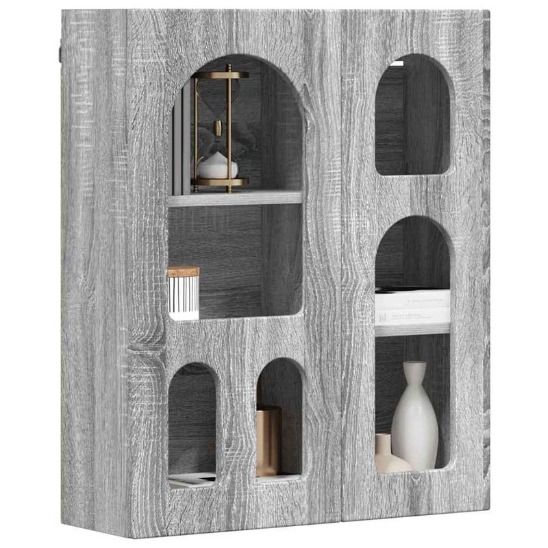 Casa si Gradina - Mobilier - Dulapuri si sifoniere - Dulapuri - Dulap suspendat Gri Sonoma 59 x 20 x 71.5 cm Lemn compozit - Infinity.ro