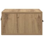 Casa si Gradina - Mobilier - Comode si corpuri - Noptiere - Noptiera Stejar artizanal 35 x 35 x 20 cm Lemn compozit - Infinity.ro