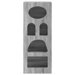 Casa si Gradina - Mobilier - Comode si corpuri - Comode - Bufet Gri Sonoma 40 x 35 x 100,5 cm Lemn compozit - Infinity.ro