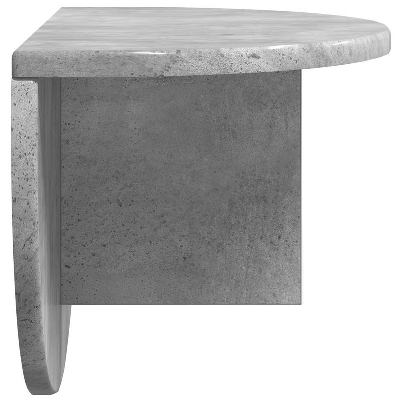 Casa si Gradina - Mobilier - Biblioteci si rafturi - Rafturi - Raft de perete Gri din beton 38 x 19 x 19 cm Lemn compozit - Infinity.ro