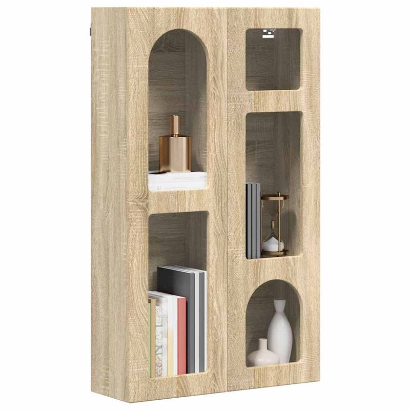 Casa si Gradina - Mobilier - Dulapuri si sifoniere - Dulapuri - Dulap suspendat Stejar Sonoma 59 x 20 x 100 cm Lemn compozit - Infinity.ro