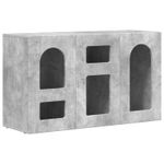 Casa si Gradina - Mobilier - Comode si corpuri - Comode - Bufet Gri din beton 100 x 35 x 59 cm Lemn compozit - Infinity.ro