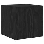 Casa si Gradina - Mobilier - Comode si corpuri - Comode - Dulap TV de perete Stejar Negru 30,5 x 35 x 30 cm Lemn compozit - Infinity.ro