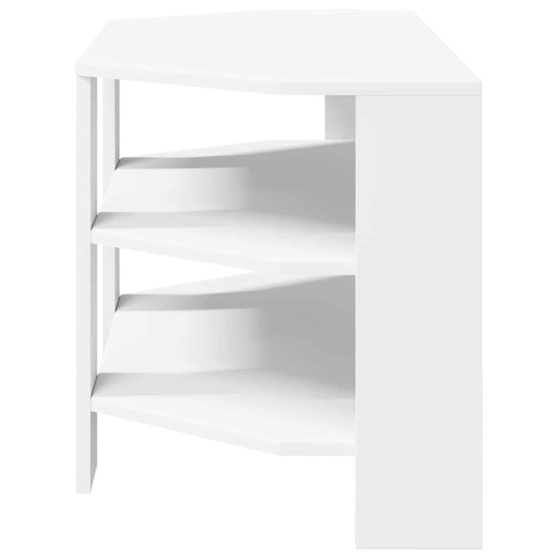 Casa si Gradina - Mobilier - Comode si corpuri - Comode - DulapdecoltpentruTV Alb 102x40,5x45cm Lemn compozit - Infinity.ro
