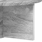 Casa si Gradina - Mobilier - Biblioteci si rafturi - Rafturi - Raft de perete Gri Sonoma 38 x 19 x 19 cm Lemn compozit - Infinity.ro