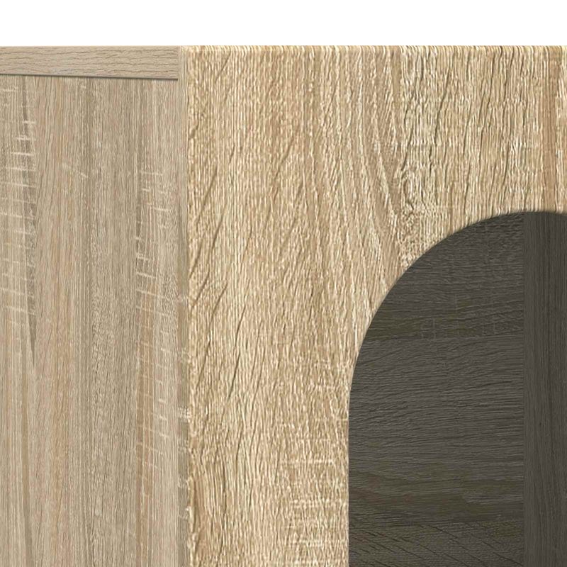 Casa si Gradina - Mobilier - Comode si corpuri - Comode - Bufet Stejar Sonoma 100 x 35 x 59 cm Lemn compozit - Infinity.ro