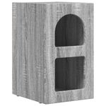 Casa si Gradina - Mobilier - Comode si corpuri - Noptiere - Noptiera Gri Sonoma 29.5 x 35 x 50 cm Lemn compozit - Infinity.ro