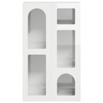 Casa si Gradina - Mobilier - Comode si corpuri - Corpuri bucatarie - Bufet Alb lucios 59 x 35 x 100,5 cm Lemn compozit - Infinity.ro