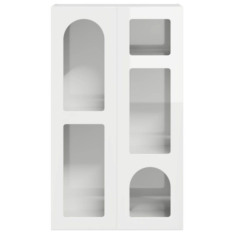 Casa si Gradina - Mobilier - Comode si corpuri - Corpuri bucatarie - Bufet Alb lucios 59 x 35 x 100,5 cm Lemn compozit - Infinity.ro