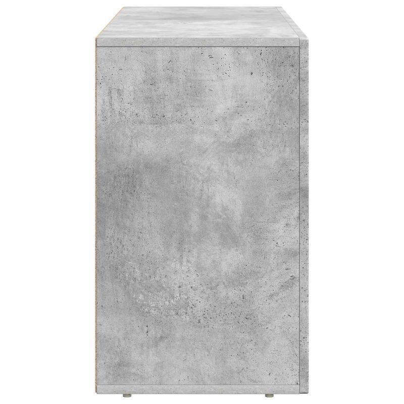 Casa si Gradina - Mobilier - Comode si corpuri - Comode - Bufet Gri din beton 100 x 35 x 59 cm Lemn compozit - Infinity.ro