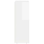 Casa si Gradina - Mobilier - Comode si corpuri - Corpuri bucatarie - Bufet Alb lucios 59 x 35 x 100,5 cm Lemn compozit - Infinity.ro