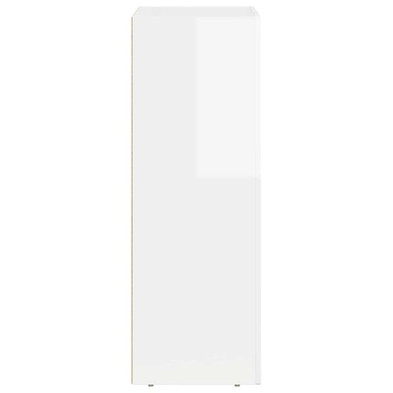 Casa si Gradina - Mobilier - Comode si corpuri - Corpuri bucatarie - Bufet Alb lucios 59 x 35 x 100,5 cm Lemn compozit - Infinity.ro