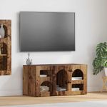Casa si Gradina - Mobilier - Comode si corpuri - Comode - Cabinet TV Lemn vechi 80 x 35 x 40 cm Lemn compozit - Infinity.ro