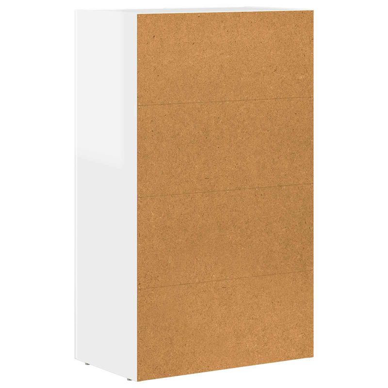 Casa si Gradina - Mobilier - Comode si corpuri - Corpuri bucatarie - Bufet Alb lucios 59 x 35 x 100,5 cm Lemn compozit - Infinity.ro