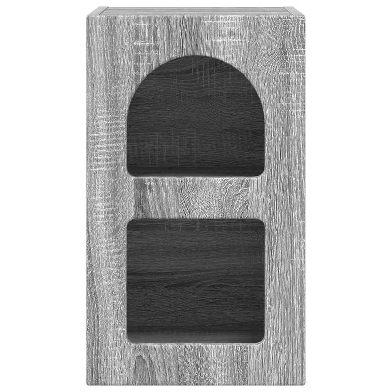 Casa si Gradina - Mobilier - Comode si corpuri - Noptiere - Noptiera Gri Sonoma 29.5 x 35 x 50 cm Lemn compozit - Infinity.ro