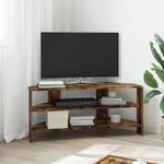 Casa si Gradina - Mobilier - Comode si corpuri - Comode - DulapdecoltpentruTV Stejar fumuriu 102x40,5x45cm Lemn compozit - Infinity.ro