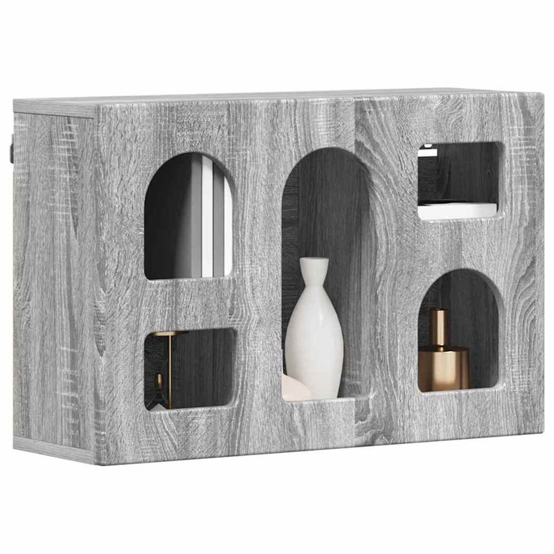 Casa si Gradina - Mobilier - Dulapuri si sifoniere - Dulapuri - Dulap suspendat Gri Sonoma 60 x 20 x 40 cm Lemn compozit - Infinity.ro