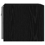 Casa si Gradina - Mobilier - Comode si corpuri - Comode - Dulap TV de perete Stejar Negru 30,5 x 35 x 30 cm Lemn compozit - Infinity.ro