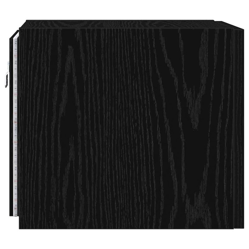 Casa si Gradina - Mobilier - Comode si corpuri - Comode - Dulap TV de perete Stejar Negru 30,5 x 35 x 30 cm Lemn compozit - Infinity.ro