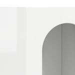 Casa si Gradina - Mobilier - Comode si corpuri - Corpuri bucatarie - Bufet Alb lucios 59 x 35 x 100,5 cm Lemn compozit - Infinity.ro