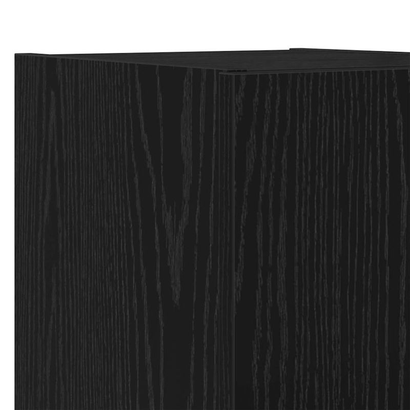 Casa si Gradina - Mobilier - Comode si corpuri - Comode - Dulap TV de perete Stejar Negru 30,5 x 35 x 30 cm Lemn compozit - Infinity.ro