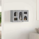 Casa si Gradina - Mobilier - Dulapuri si sifoniere - Dulapuri - Dulap suspendat Gri Sonoma 60 x 20 x 40 cm Lemn compozit - Infinity.ro