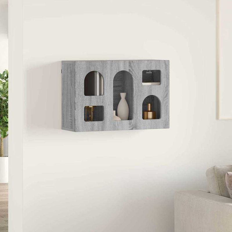 Casa si Gradina - Mobilier - Dulapuri si sifoniere - Dulapuri - Dulap suspendat Gri Sonoma 60 x 20 x 40 cm Lemn compozit - Infinity.ro