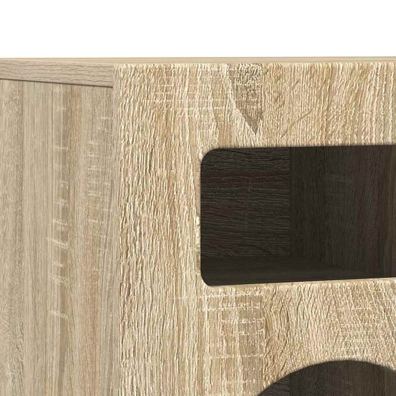 Casa si Gradina - Mobilier - Comode si corpuri - Comode - Cabinet TV Stejar Sonoma 80 x 35 x 40 cm Lemn compozit - Infinity.ro