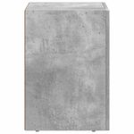 Casa si Gradina - Mobilier - Comode si corpuri - Noptiere - Noptiera 2 pcs Gri din beton 29.5 x 35 x 50 cm Lemn compozit - Infinity.ro