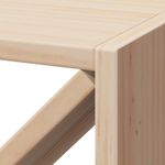 Casa si Gradina - Mobilier - Biblioteci si rafturi - Rafturi - Raft pentru vin 2 pcs natural 62 x 25 x 62 cm Lemn de pin masiv - Infinity.ro