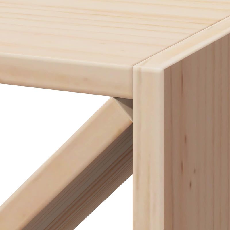 Casa si Gradina - Mobilier - Biblioteci si rafturi - Rafturi - Raft pentru vin 2 pcs natural 62 x 25 x 62 cm Lemn de pin masiv - Infinity.ro
